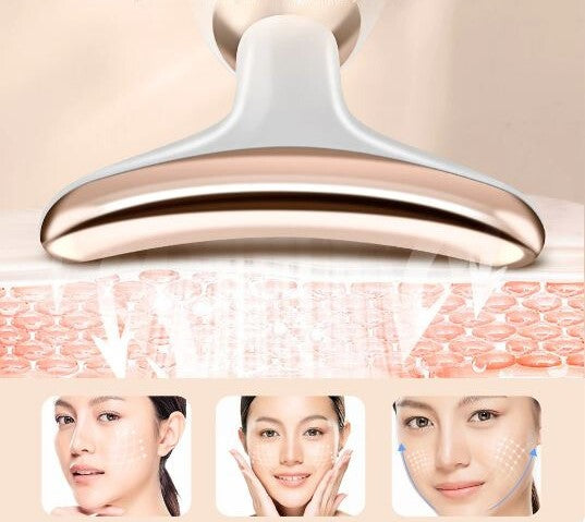 Masajeador cuello y papada con vibración